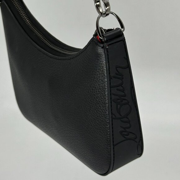 Christian Louboutin LOUBILA Mini Chain Link Leather Shoulder Crossbody Bag - Picture 9 of 16